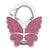 Découvrir le modèle Pink Accroche sac à main papillon multicolor chic - modèle Pink - AccrocheMonSac ™