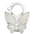 Découvrir le modèle White Accroche sac à main jolie papillon mauve - modèle White - AccrocheMonSac ™