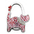 Découvrir le modèle Rouge Accroche sac à main chat magnifique - modèle Rouge - AccrocheMonSac ™