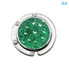 Accroche sac à main vert brillant