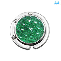 Découvrir le modèle Style9 A4 Accroche sac à main vert brillant - modèle Style9 A4 - AccrocheMonSac ™