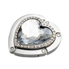 Porte sac à main cœur cristal
