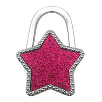 Découvrir le modèle rose red Accroche sac à main étoile brillante - modèle rose red - AccrocheMonSac ™
