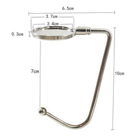 Découvrir le modèle 1PC / 4.7x4.5cm Accroche sac à main cœur de l'océan - modèle 1PC / 4.7x4.5cm - AccrocheMonSac ™