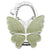Découvrir le modèle green / China Accroche sac à main Paillettes papillon - modèle green / China - AccrocheMonSac ™