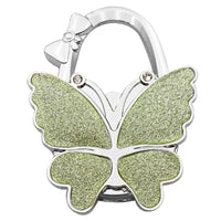 Découvrir le modèle green / China Accroche sac à main Paillettes papillon - modèle green / China - AccrocheMonSac ™