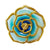 Découvrir le modèle rose-blue Porte sac à main rose dorée chic - modèle rose-blue - AccrocheMonSac ™