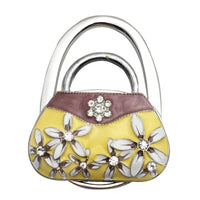 Découvrir le modèle yellow Accroche sac à main lys sac luxe - modèle yellow - AccrocheMonSac ™