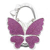 Accroche sac à main jolie papillon mauve