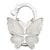Découvrir le modèle White Accroche sac à main papillon multicolor chic - modèle White - AccrocheMonSac ™