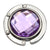 Découvrir le modèle Light Purple Crystal Accroche sac à main Turquoise - modèle Light Purple Crystal - AccrocheMonSac ™