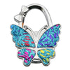 Accroche sac à main papillon multicolore