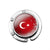 Découvrir le modèle images 10 Accroche sac à main Turquie Drapeau - modèle images 10 - AccrocheMonSac ™