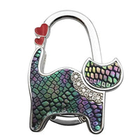 Découvrir le modèle Multicolor noir Accroche sac à main chat magnifique - modèle Multicolor noir - AccrocheMonSac ™