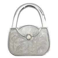 Découvrir le modèle White Accroche sac à main chic mauve - modèle White - AccrocheMonSac ™
