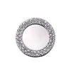 Accroche sac à mailles diamanté argent