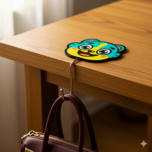 Accroche sac main de table décorer cartoon