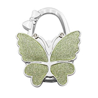 Accroche sac à main Butterfly - modèle Matte Green - AccrocheMonSac ™
