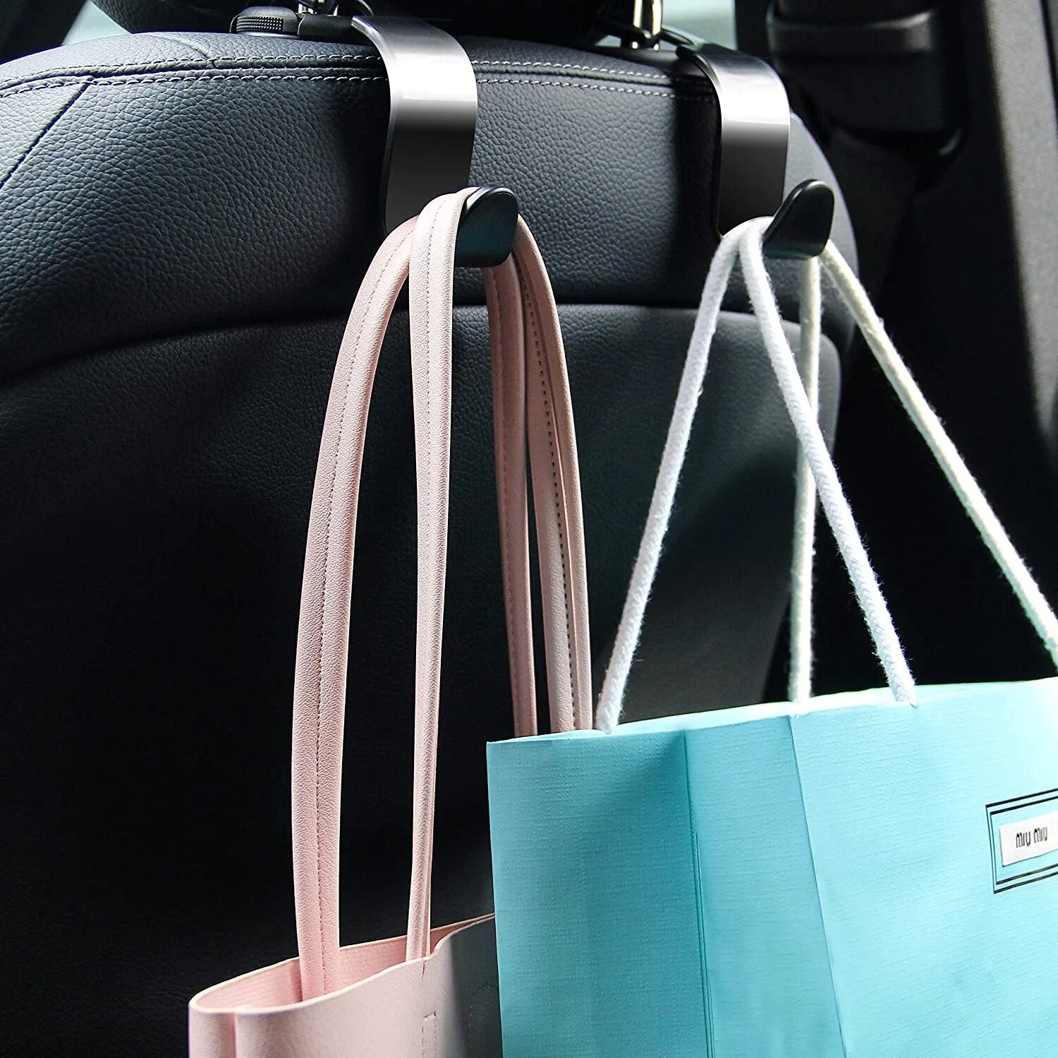 Accroche sac à main de voiture en métal