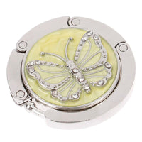 Accroche sac à main papillon noir - modèle YW - AccrocheMonSac ™