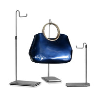 Porte sac à main à pied métallique