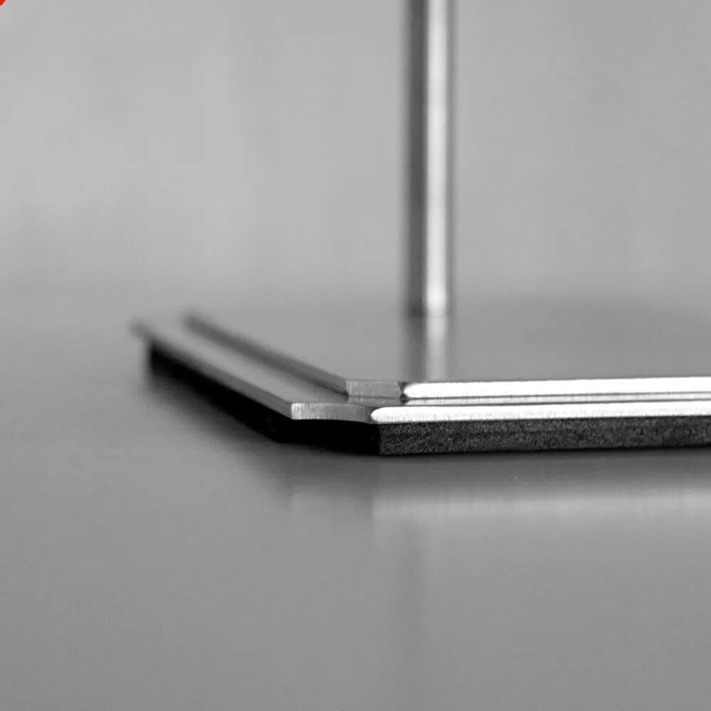 Porte sac à main à pied métallique