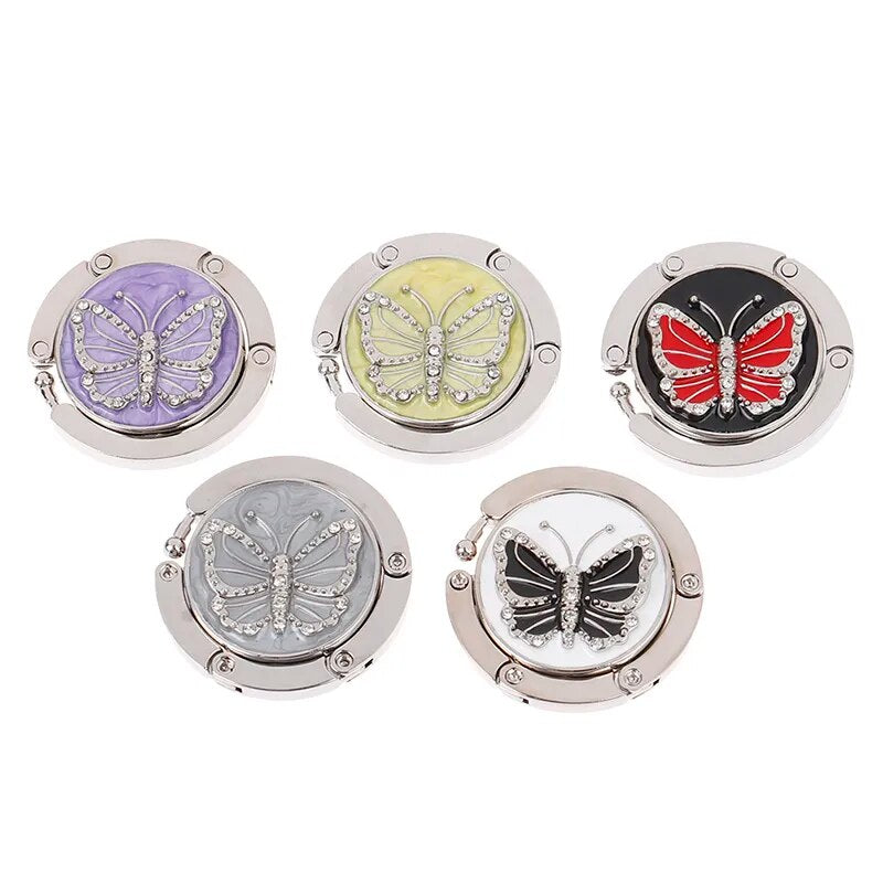 Accroche sac à main papillon chic