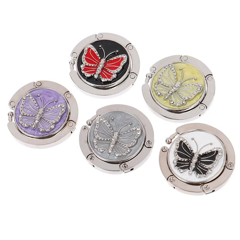 Accroche sac à main papillon chic