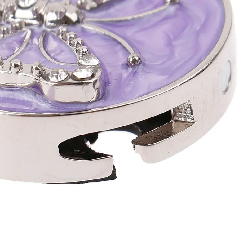 Accroche sac à main papillon noir