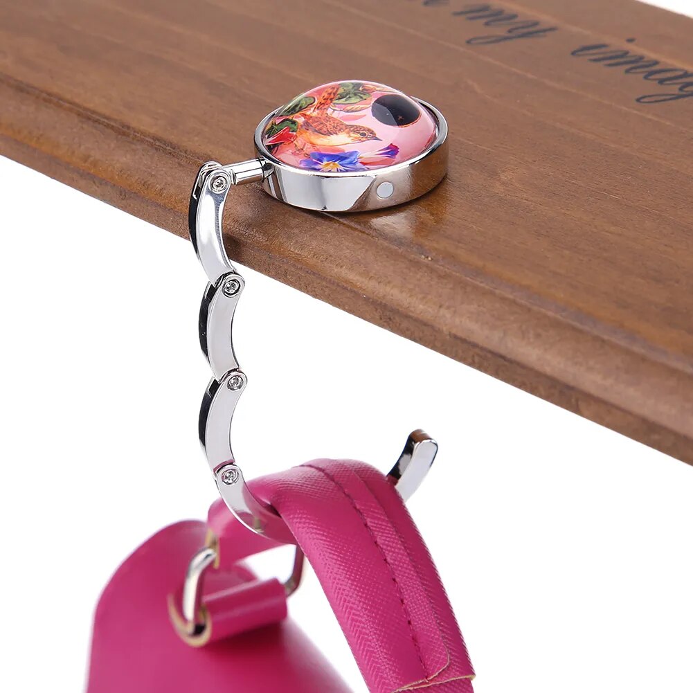 Accroche sac à main oiseaux poétique