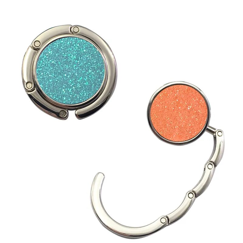 Accroche sac à main pailleté