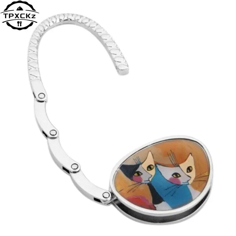 Accroche sac à main siamois