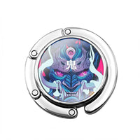 Accroche sac à main Masque vert - modèle images 5 - AccrocheMonSac ™