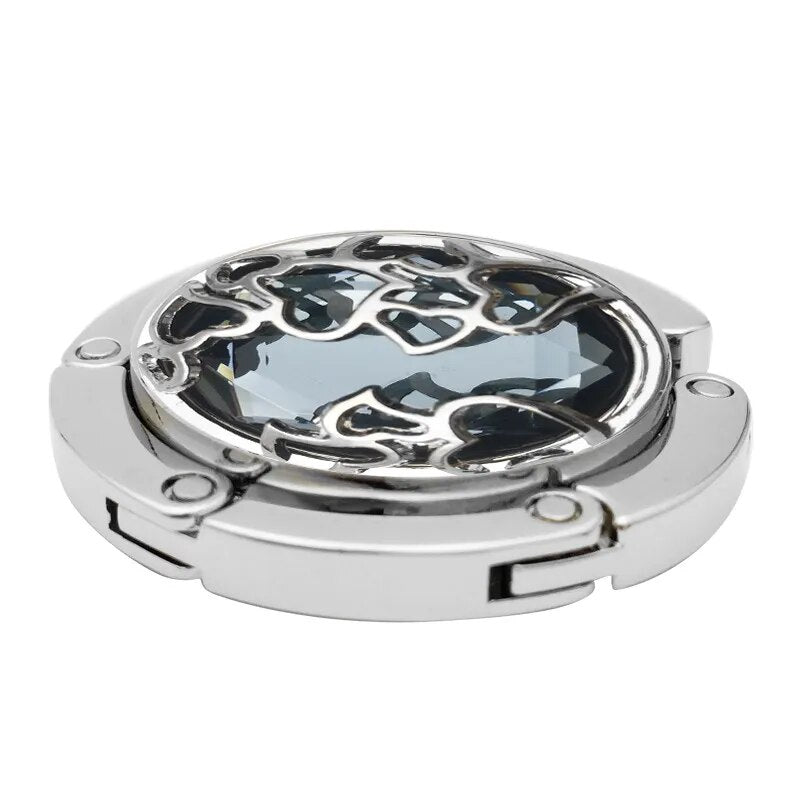 Accroche sac à main chic cœur blanc