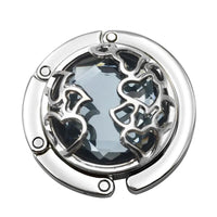 Accroche sac à main chic cœur blanc - modèle A9 - AccrocheMonSac ™