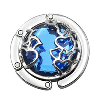 Accroche sac à main chic cœur blanc - modèle A6 - AccrocheMonSac ™