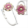 Accroche sac à main grande fleur chic