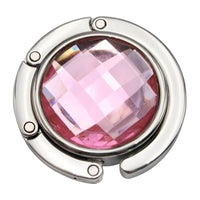 Accroche sac à main Turquoise - modèle Pink Crystal - AccrocheMonSac ™