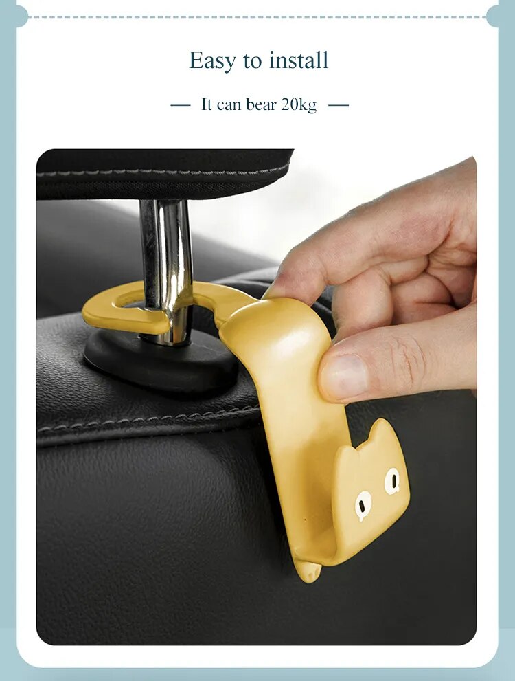 Porte sac à main de voiture original