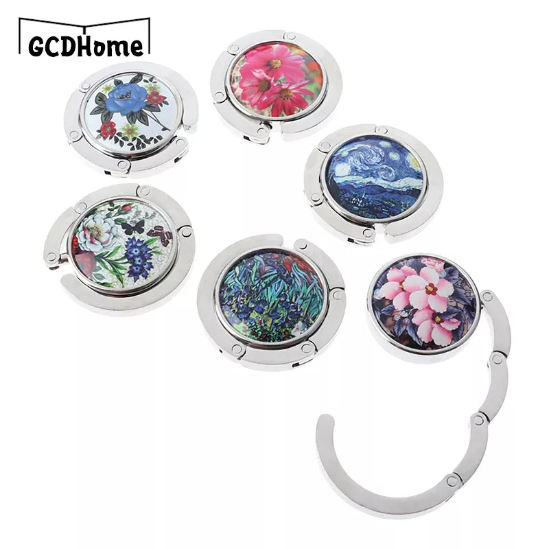 Accroche sac à main vert brillant