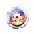 Accroche sac à main Ballon de Football - modèle images 2 - AccrocheMonSac ™
