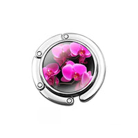 Accroche sac à main Orchidée - modèle images 6 - AccrocheMonSac ™