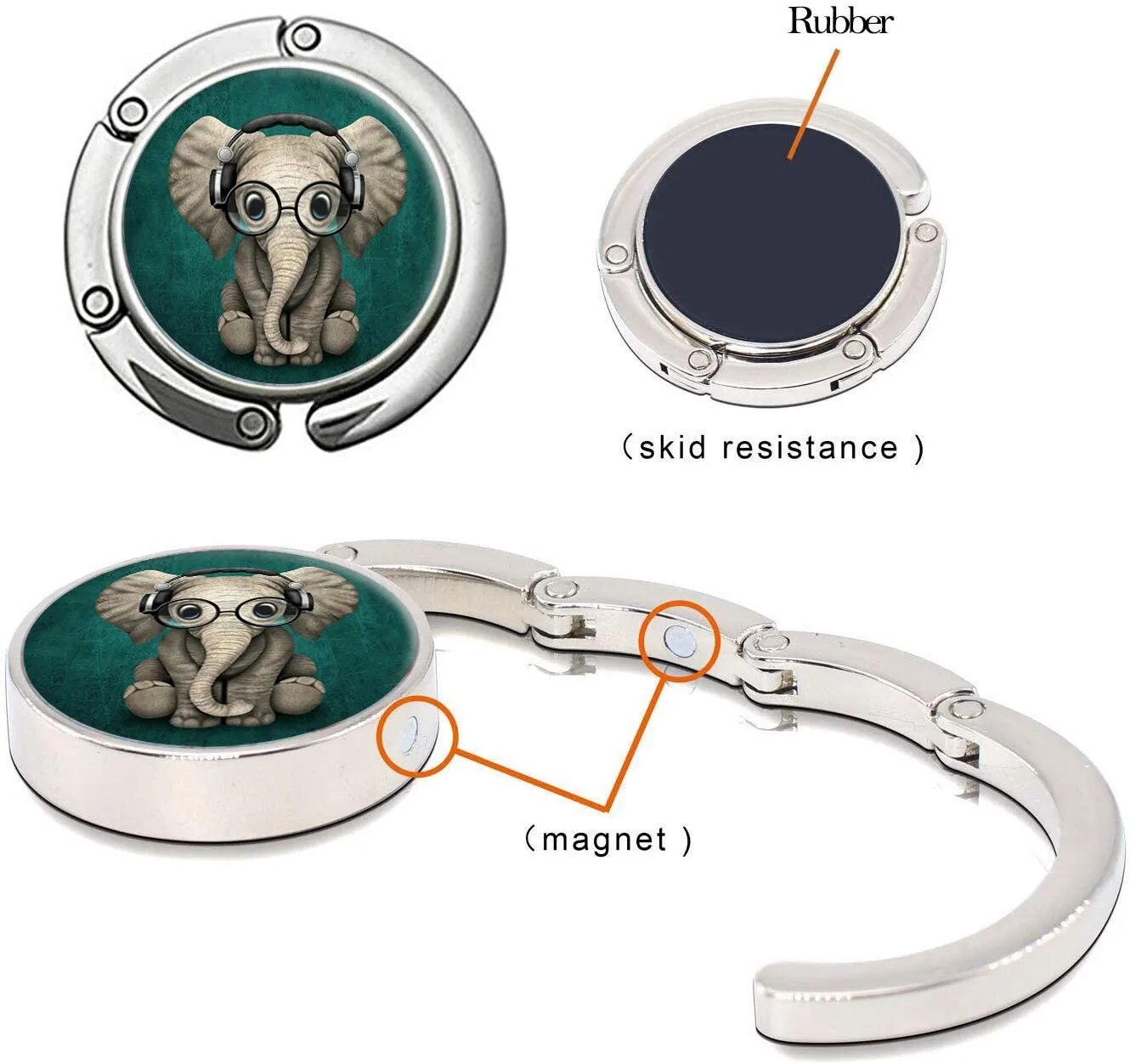 Accroche sac à main Hip Hop