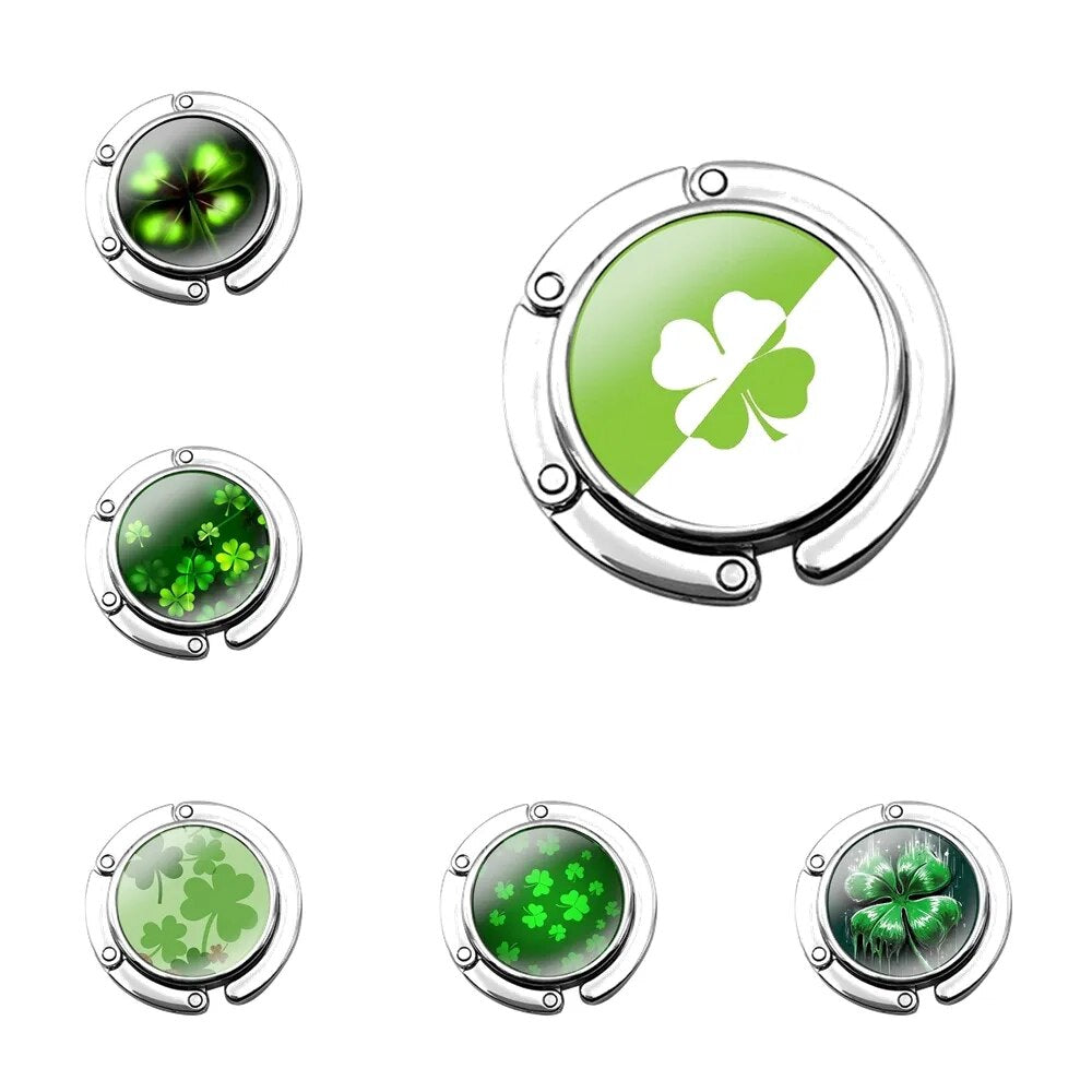 Accroche Sac À Main Trèfles 4 Feuilles