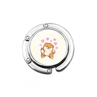 Accroche sac à main Shiba Inu Amoureux - modèle images 1 - AccrocheMonSac ™