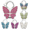 Accroche sac à main papillon multicolor chic