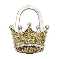 Accroche sac à main couronne à paillètes - AccrocheMonSac ™