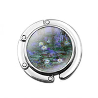 Accroche sac à main peinture fleur de Lotus - modèle images 1 - AccrocheMonSac ™