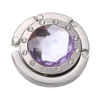 Accroche sac à main portable diamant - modèle Argent - AccrocheMonSac ™