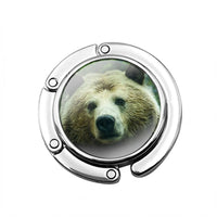 Accroche sac à main Ours brun - modèle images 4 - AccrocheMonSac ™